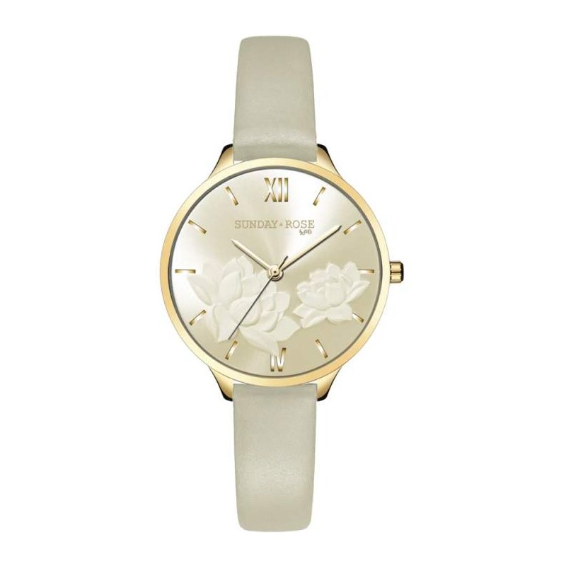 JVD SUNDAY ROSE Dámské luxusní designové hodinky SUNDAY ROSE