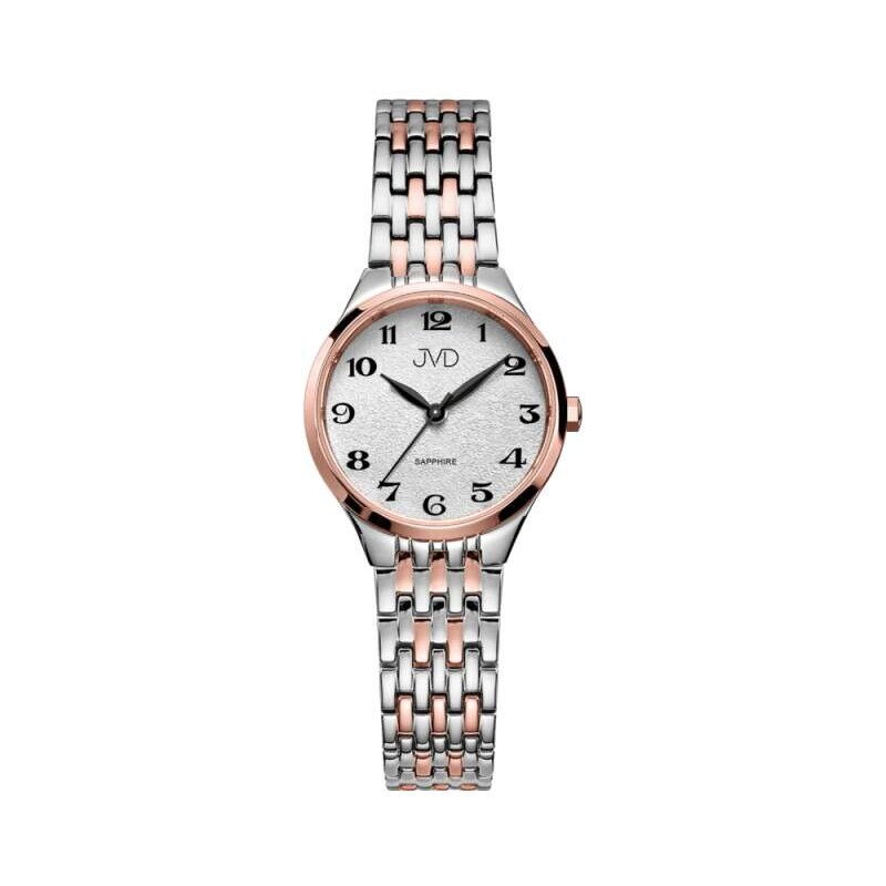 JVD Dámské kulaté náramkové elegantní hodinky JVD JG1035.3 se 100013899