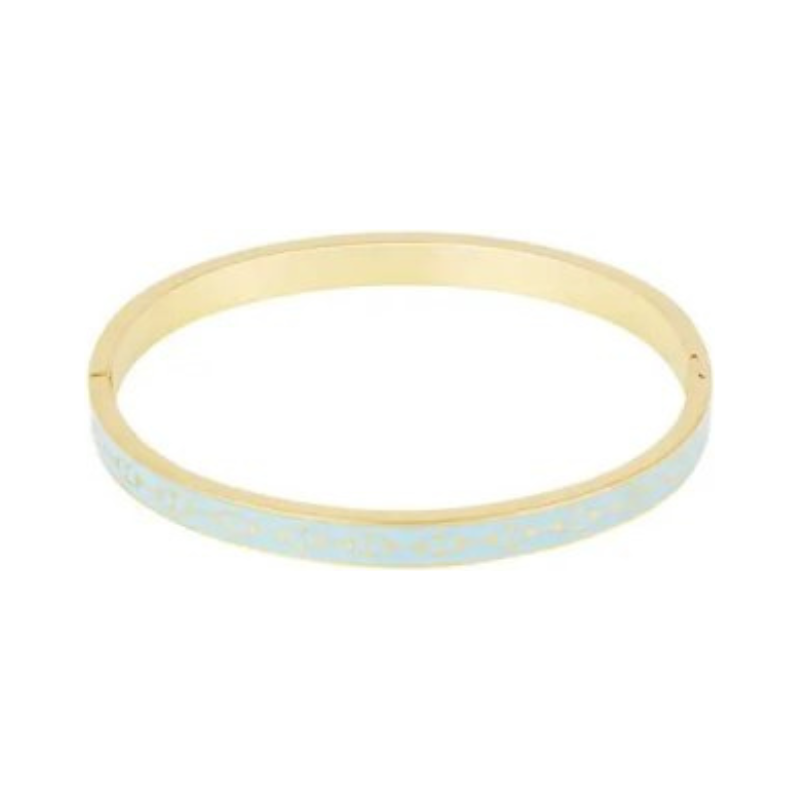 Sylv Pevný náramek LAURI Blue Gold 100405007