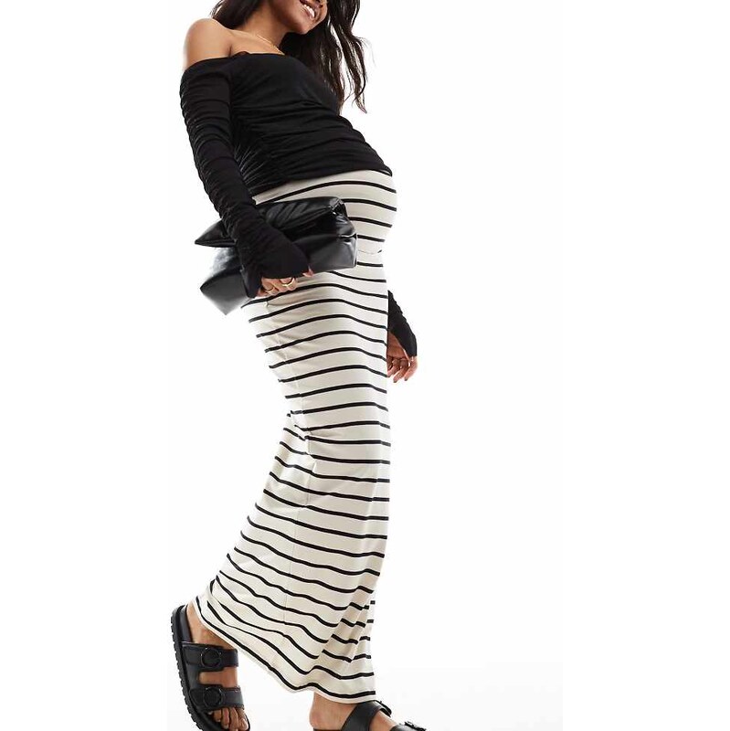 Mama.licious Mamalicious Maternity jersey over the bump maxi