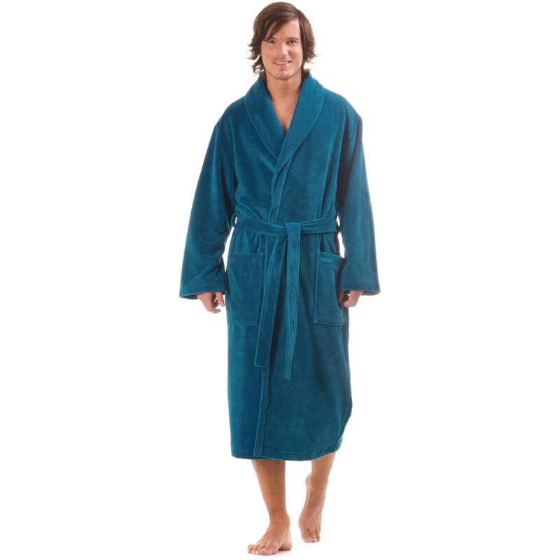 VESTIS Unisex dlouhý savý župan se šálovým límcem TAMPA