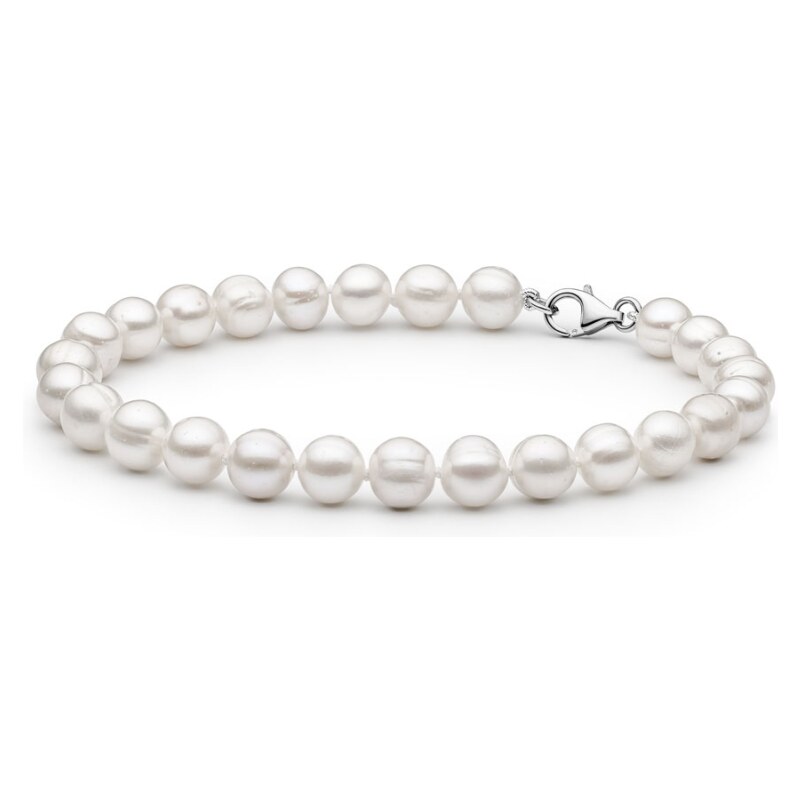 Gaura Pearls Pánský perlový náramek Marcello - sladkovodní perla, 109101402