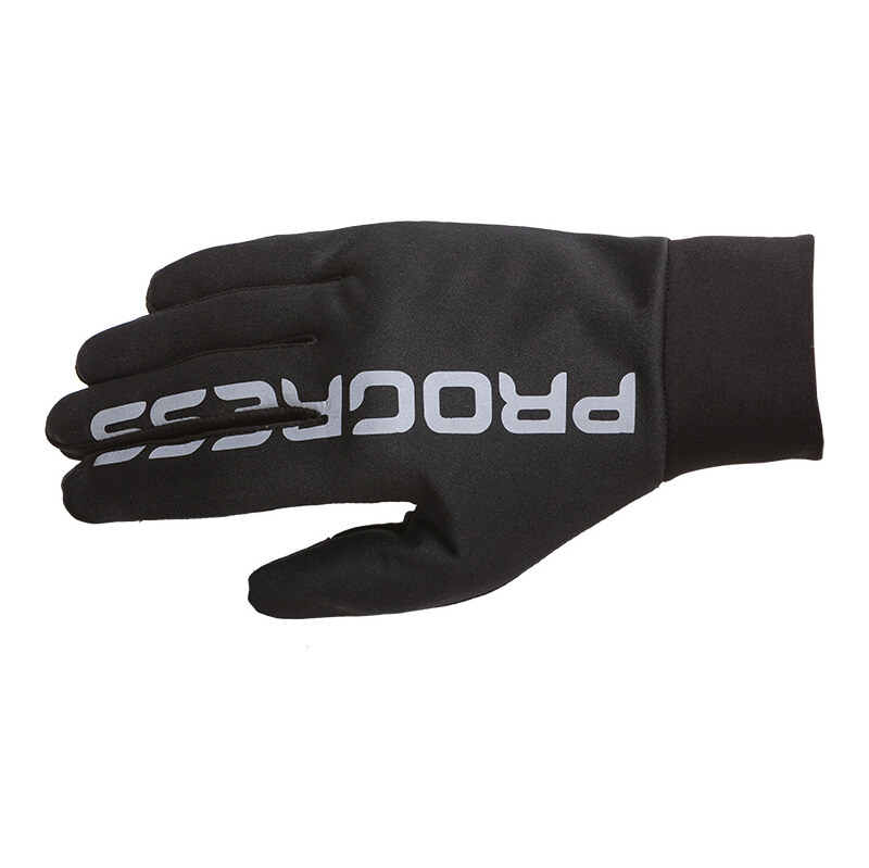 Běžecké rukavice PROGRESS Run Gloves černá