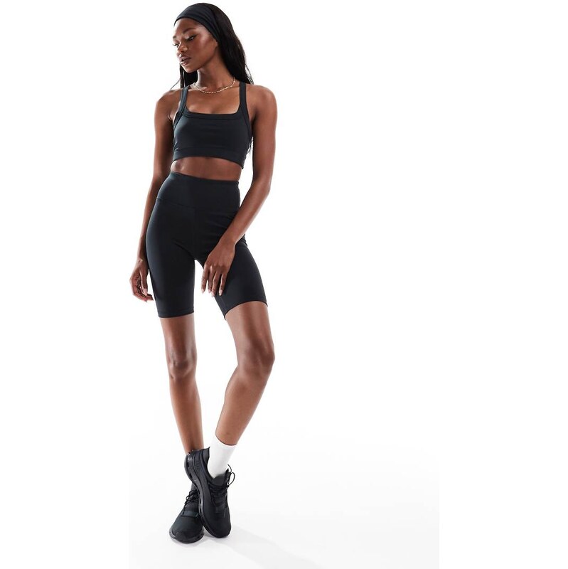4505 Icon 8 inch soft touch legging short in black 115746182