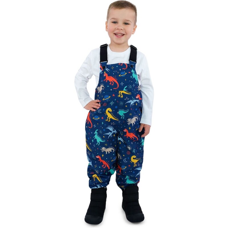 Nepromokavé kalhoty s laclem do deště a sněhu Jan & Jul Cozy-Dry Bib 100288646