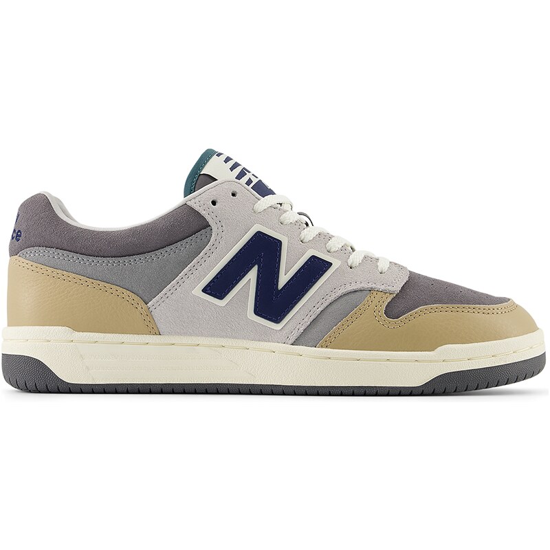 Unisex boty New Balance BB480LGB – šedé