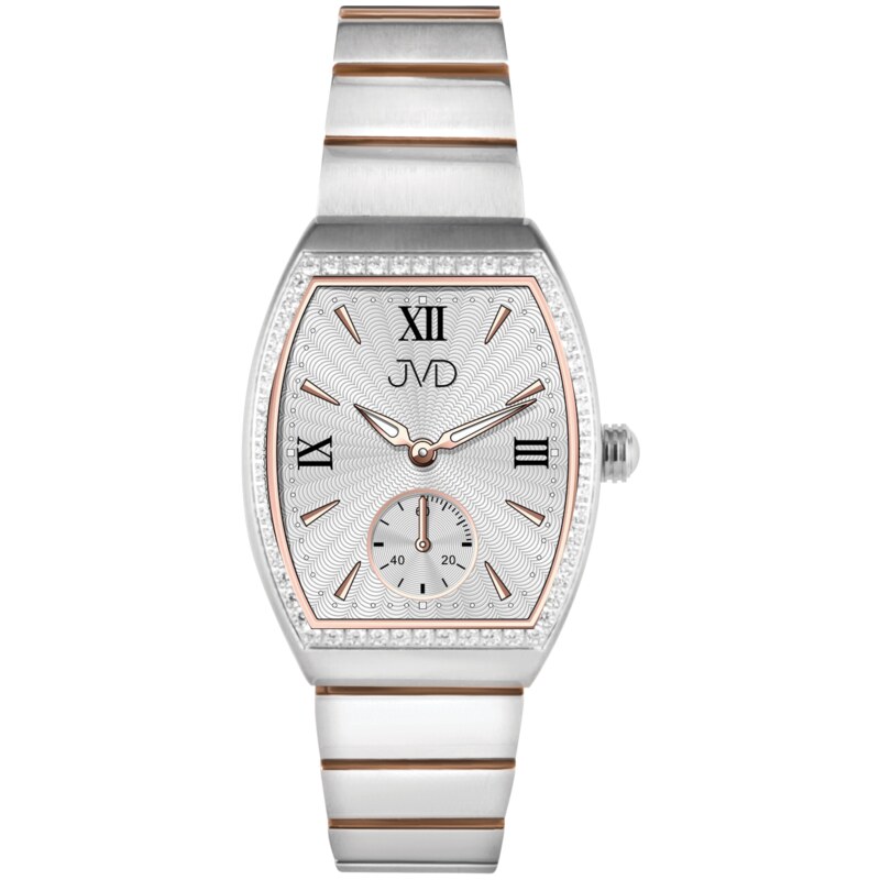 JVD Dámské hranaté elegantní šperkové hodinky JVD JG1038.2