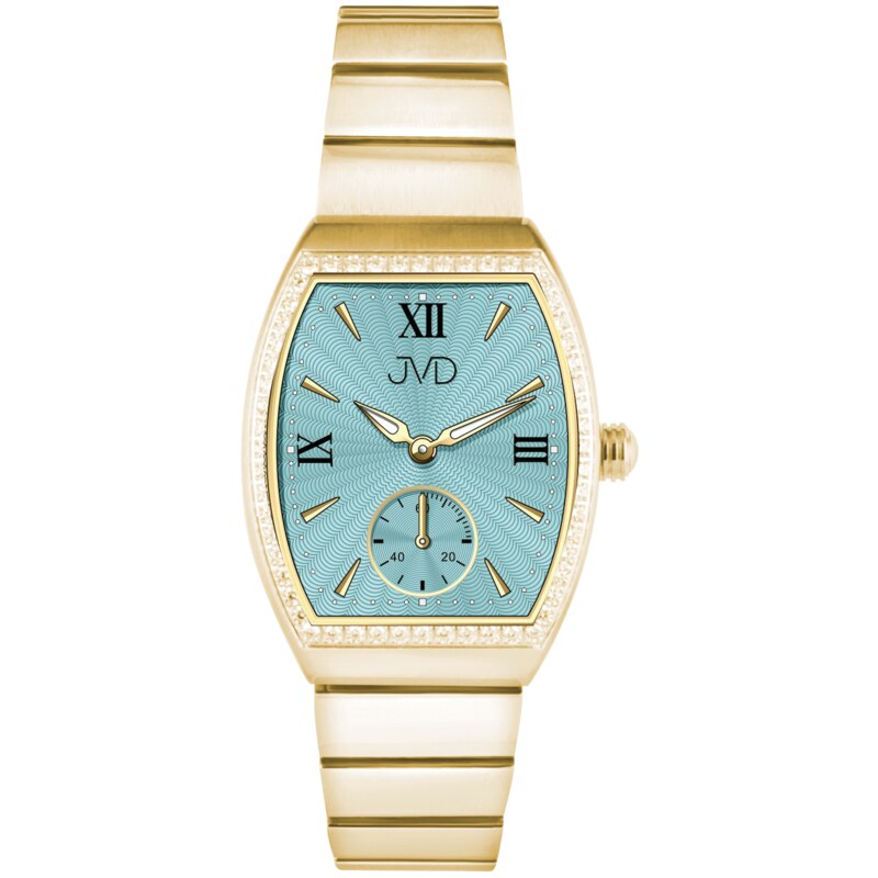 JVD Dámské hranaté elegantní šperkové hodinky JVD JG1038.3