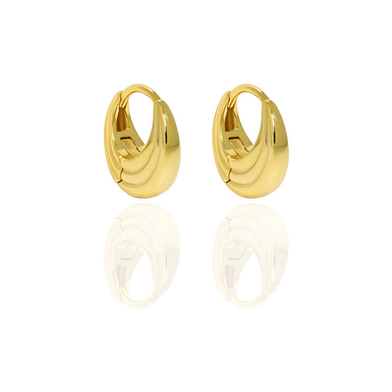 LUNICA Stříbrné náušnice TERA GOLD 102659502