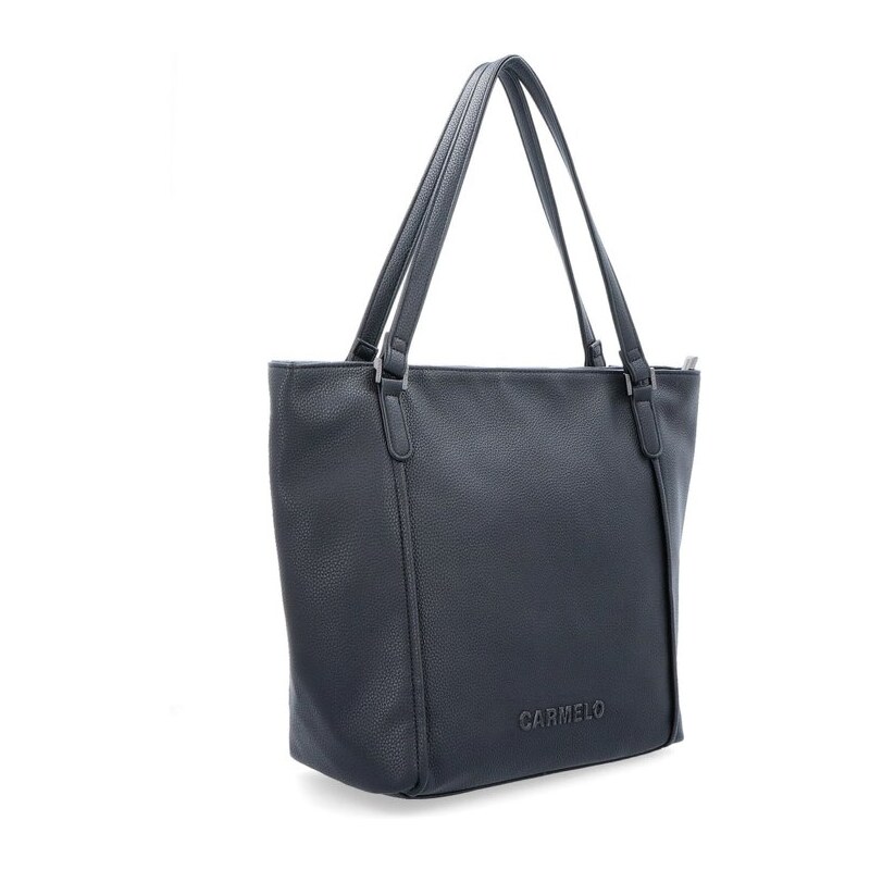 Elegantní shopper kabelka na rameno Famito 4274 C černá 102204781