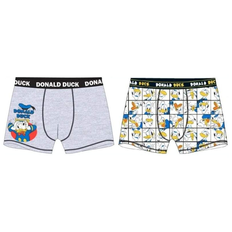 E plus M Chlapecké boxerky Kačer Donald 52338653 2ks, bílá /