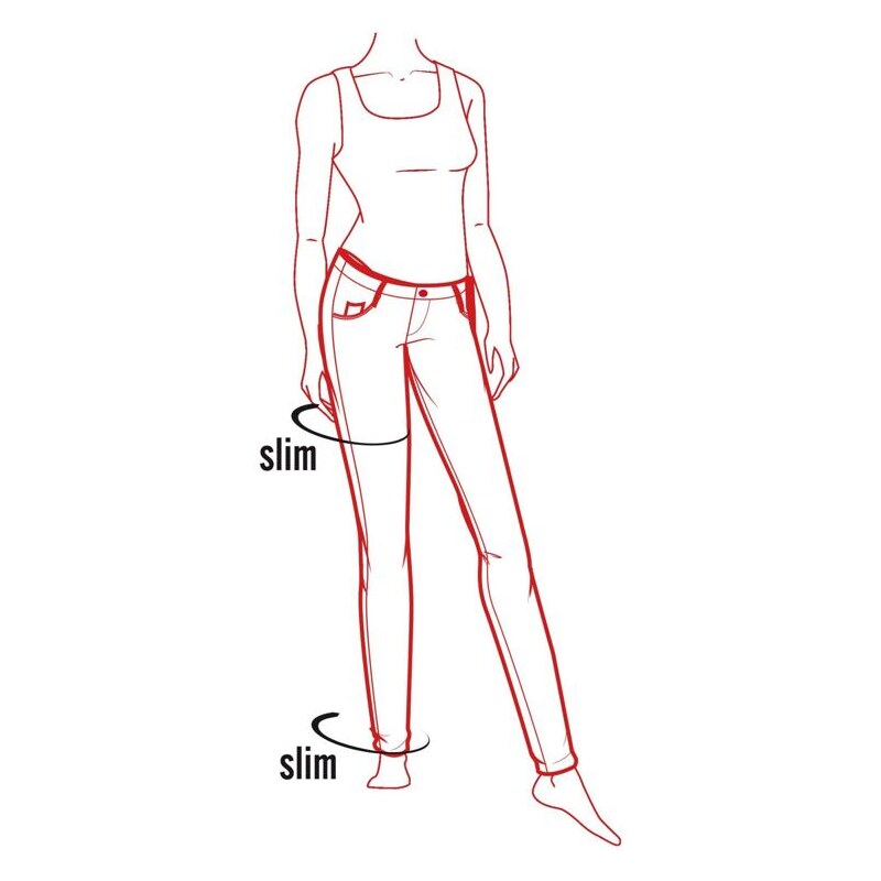 Dámské jeans Timezone 17-10025-00-3043 30038 EnyaTZ Slim 30038