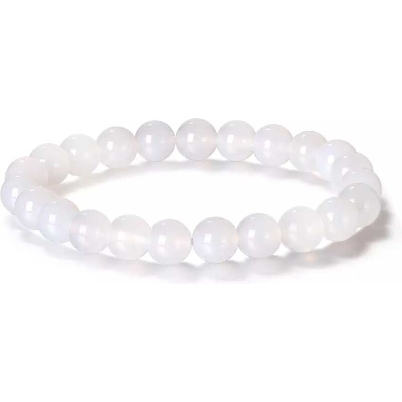 Olivie Náramek 8mm MĚSÍČNÍ KÁMEN 9131