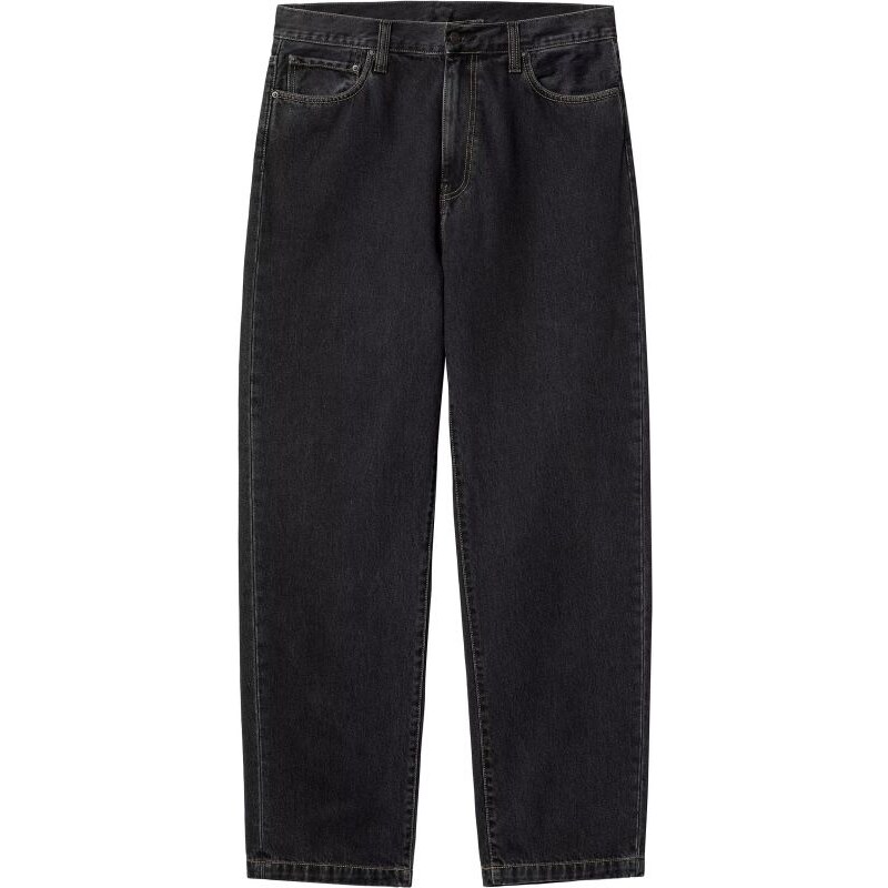 KALHOTY CARHARTT WIP Aaron 5-Pocket Deni - černá -