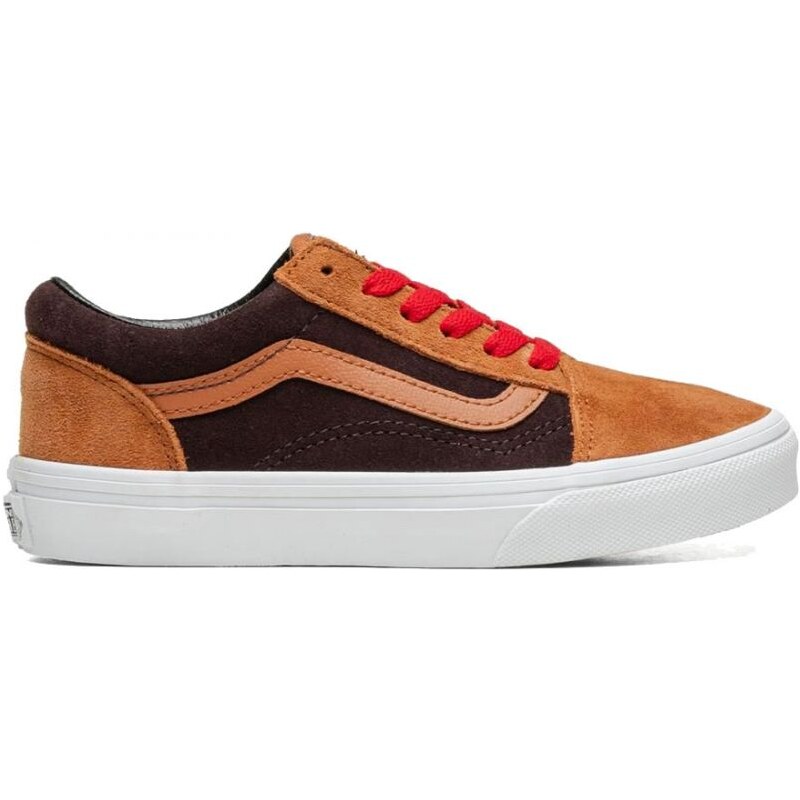 BOTY VANS Old Skool V KIDS - hnědá -
