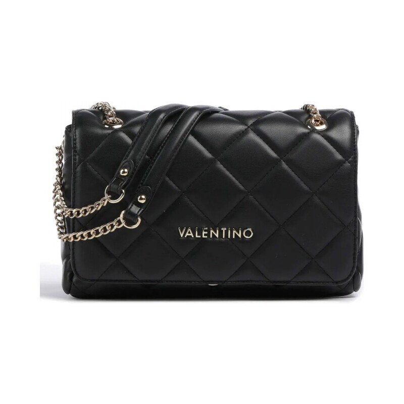 Valentino bags Ocarina prošívaná crossbody kabelka černá