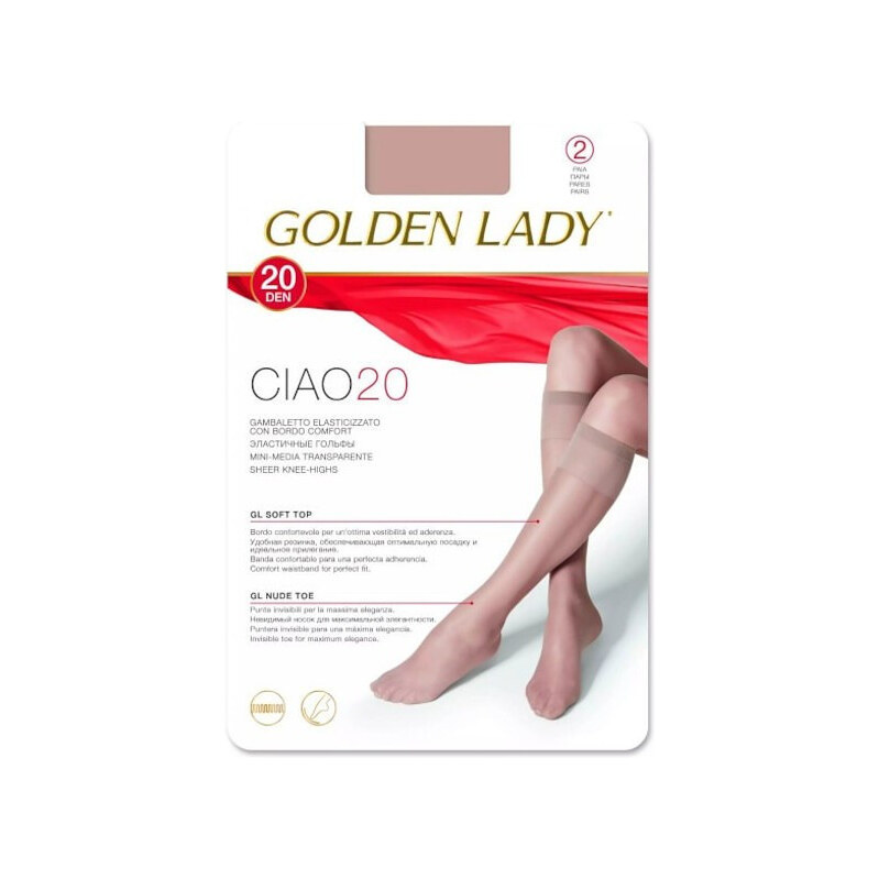 Dámské podkolenky | Golden Lady |Ciao 20 den 103232311