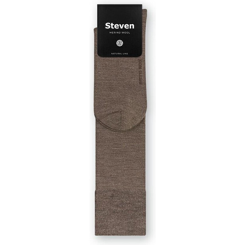 Ponožky nad kolena Steven, č. výrobku 008, merino, pánské, velikosti 118330428