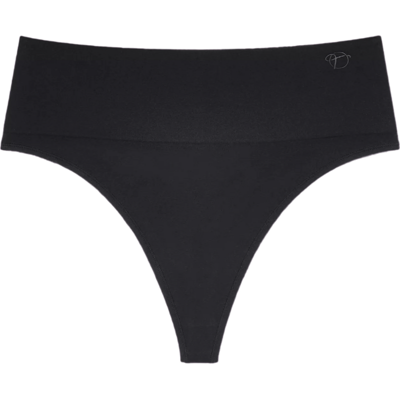 Dámská tanga Triumph Soft Sculpt Bandeau String - BLACK - černé 0004 - 103528470