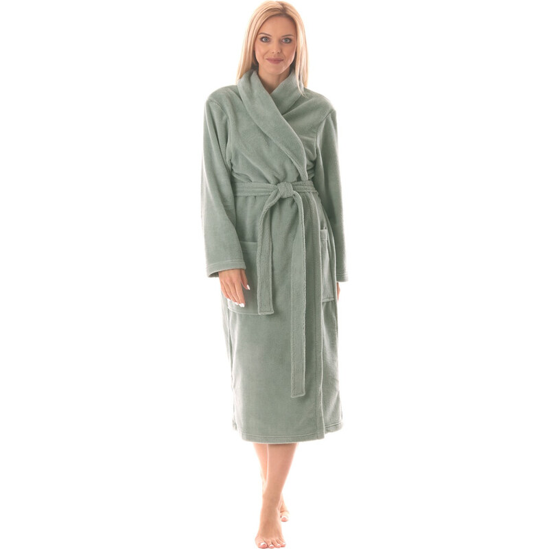 Unisex župan Tampa 2149 olivová - Vestis