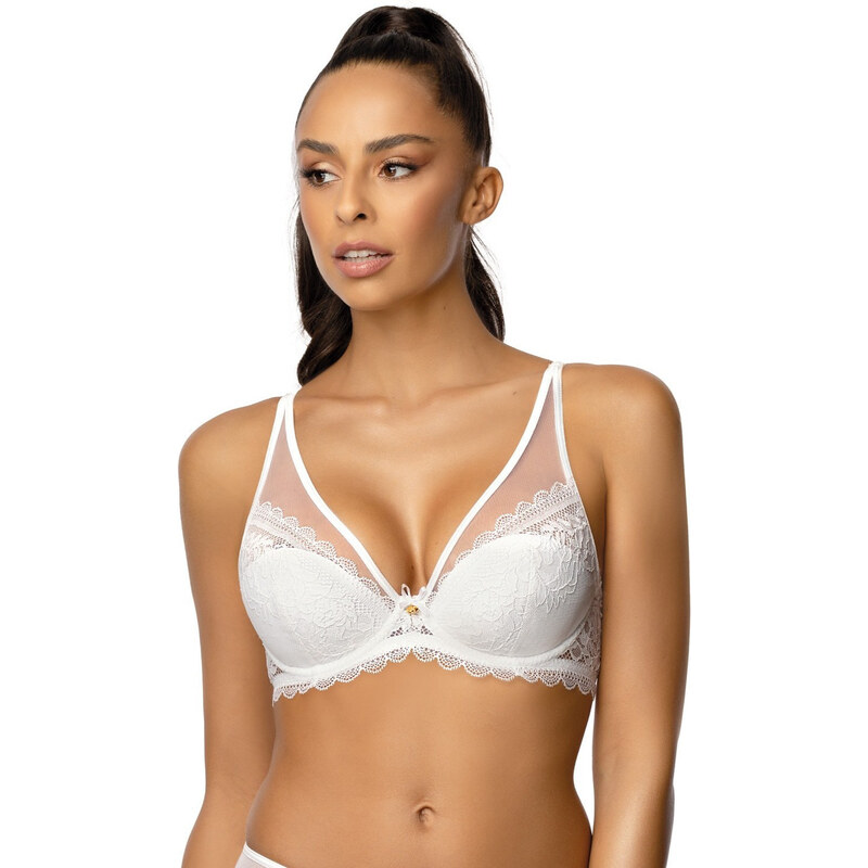 Dámská push-up podprsenka Estelle M-0198/11 Bílá - MAT