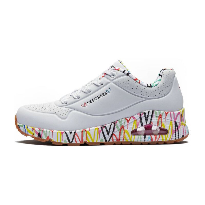 Skechers X Jgoldcrown Uno Loving Love W 155506-WHT dámské boty