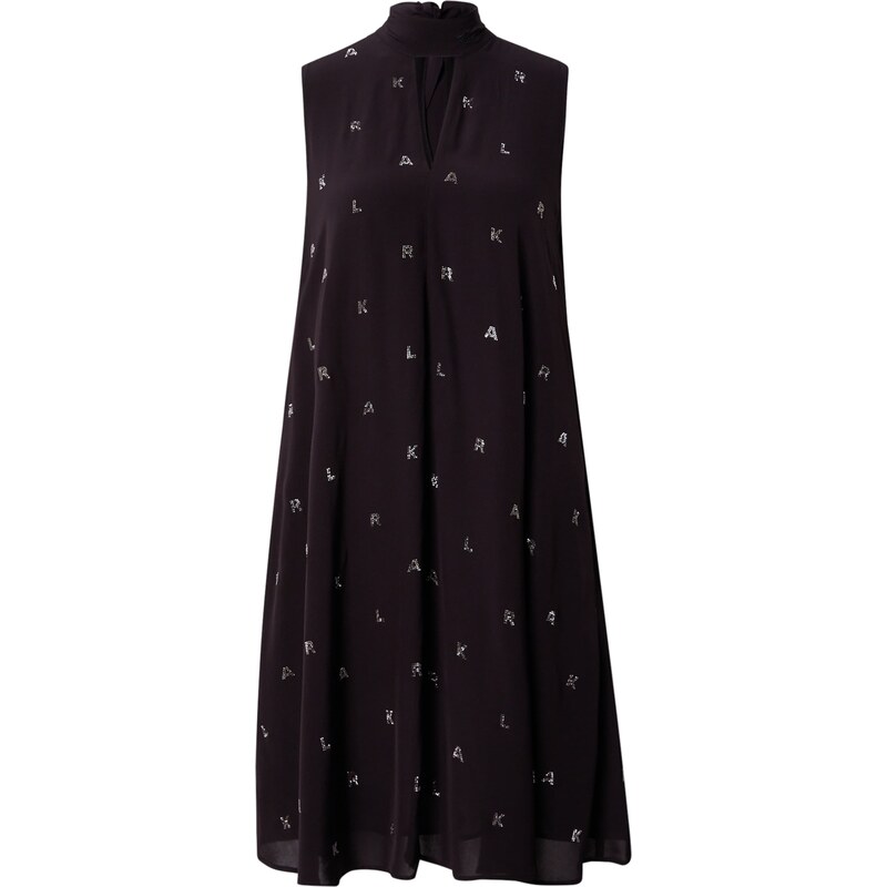 Karl Lagerfeld Šaty černá / stříbrná 104876084