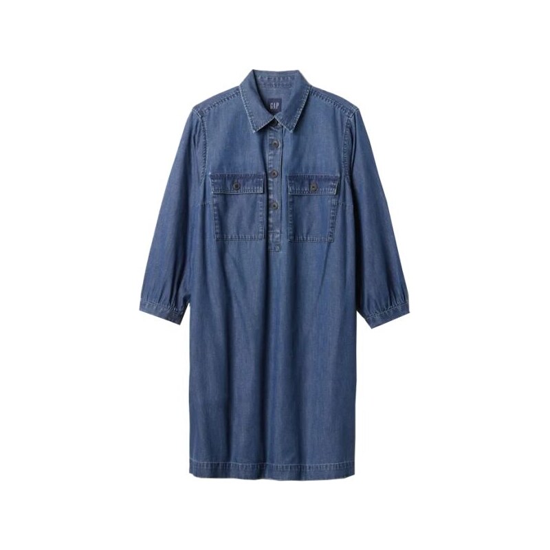 GAP POCKET POPOVER MINI Dámské šaty