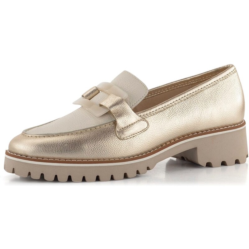 Ara metalické mokasíny Kent Sand/Cream 12-31245-09 104312813