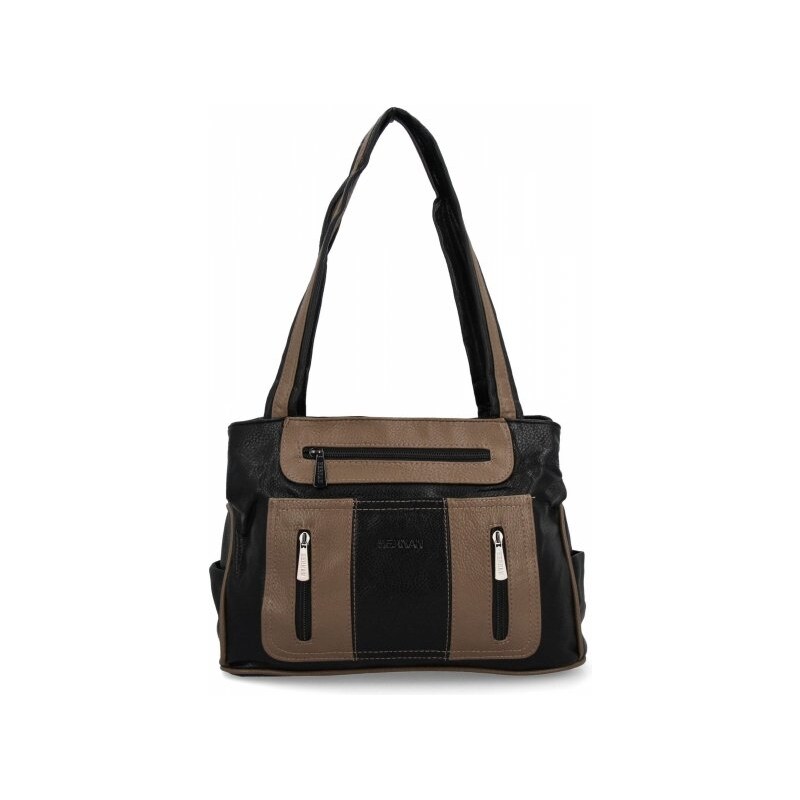 Dámská kabelka shopper bag Hernan černá 3892-1