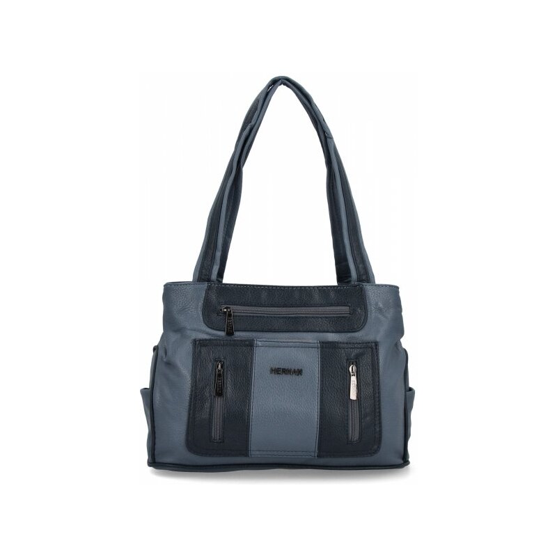 Dámská kabelka shopper bag Hernan modrá 3892-1 100811115