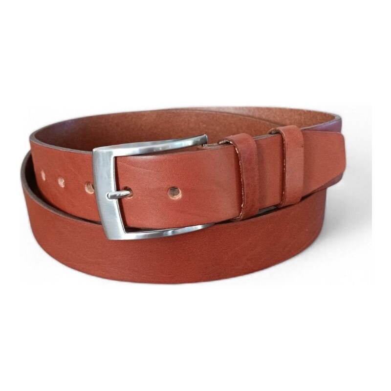 Pánský kožený opasek Penny Belts Joel hnědý