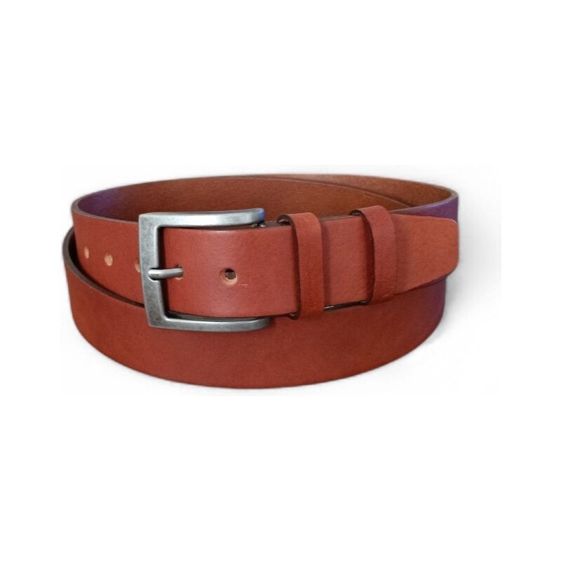 Pánský kožený opasek Penny Belts Ricardo hnědý