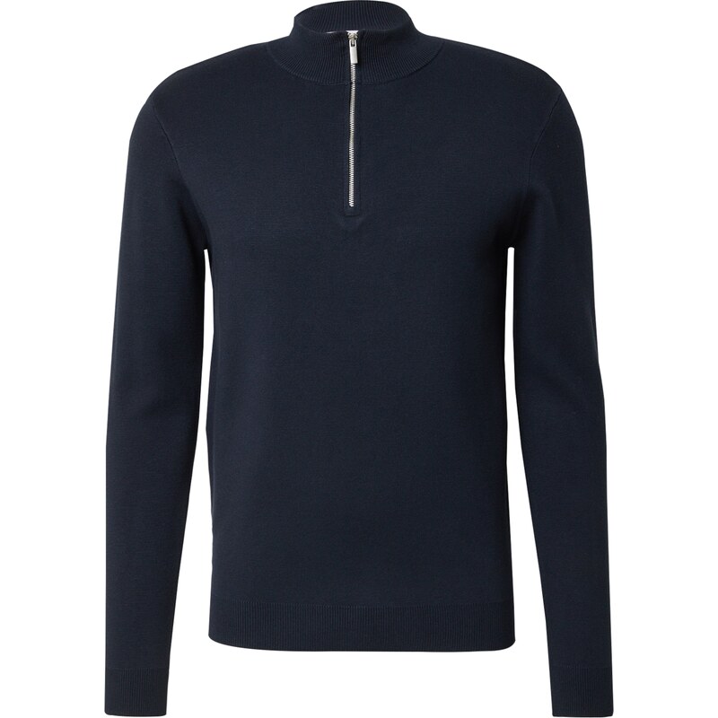 DAN FOX APPAREL Svetr Roman tmavě modrá