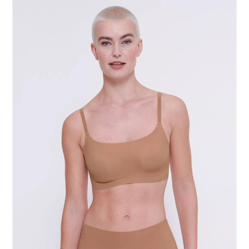 Dámská podprsenka ZERO Feel 2.0 Ultra Bra - BROWN - sv. hnědá 00CM - 108996286