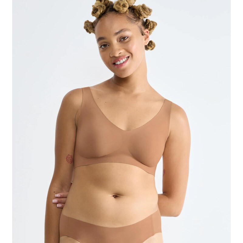sloggi ZERO Feel 2.0 Bralette - BROWN - SLOGGI BROWN - SLOGGI