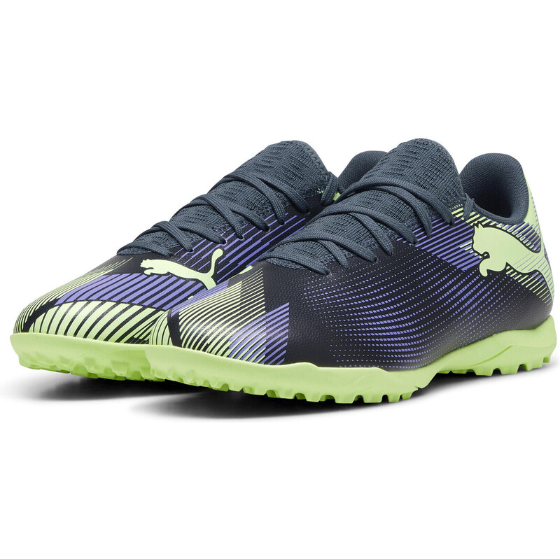 PUMA FUTURE 7 PLAY TT Kopačky PUMA Gray Skies Elektro Purple