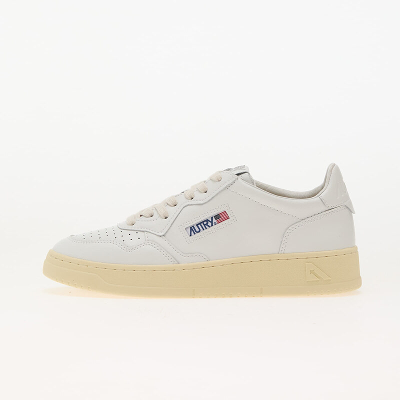 Autry Medalist Low Wom Leat/ Leat Wht/ Wht 103433002