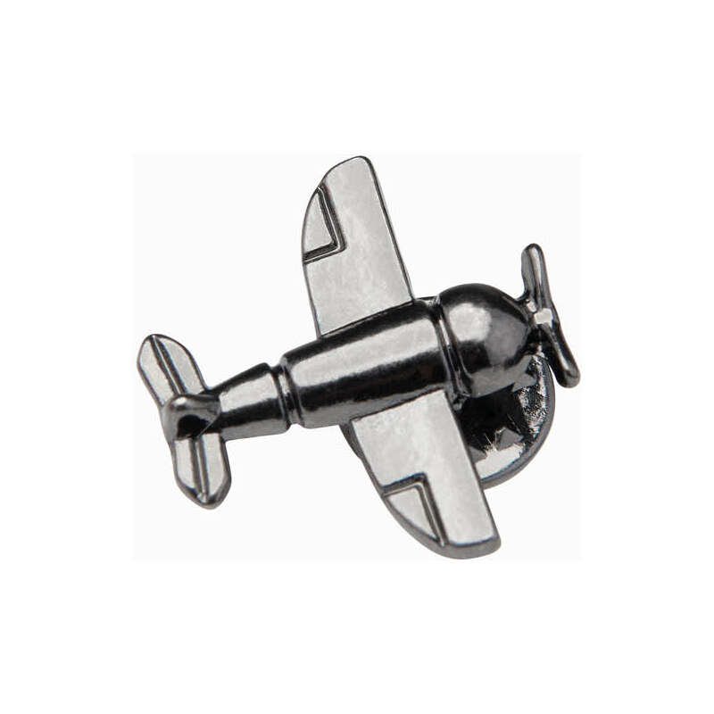 Ombre Metal decorative clothes pin aircraft with propeller -