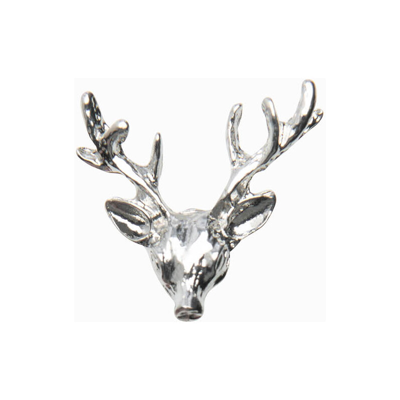 Ombre Metal decorative clothes pin deer - silver