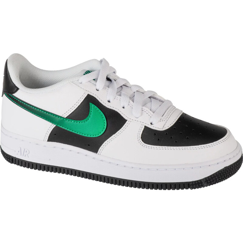 Bílo-černé chlapecké tenisky Nike Air Force 1 LV8 2 GS Bílá