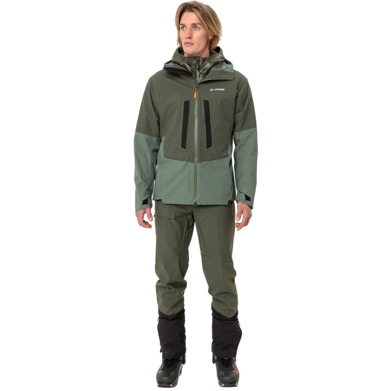 Vaude Monviso 2,5L bunda, dámská, khaki zelená
