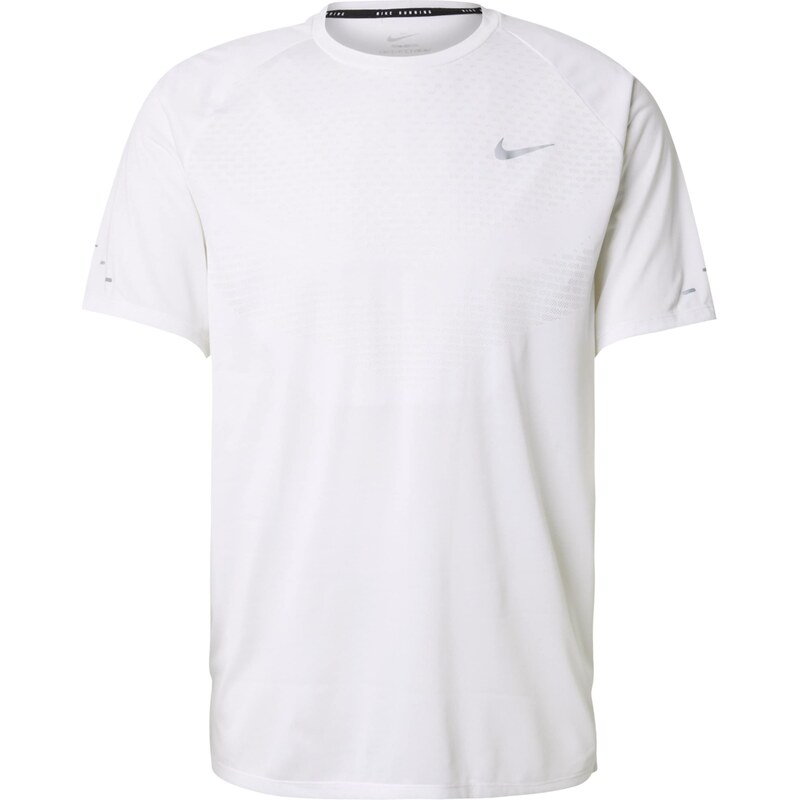 NIKE Funkční tričko Stride šedá / bílá