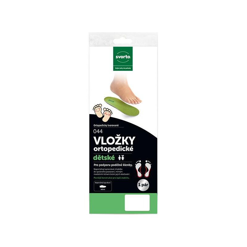 Svorto 044 vložky ortopedické dětské 103573545