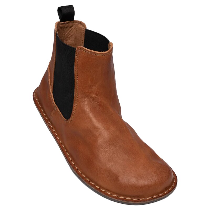 VIBAe Kotníkové boty Helsinki Cognac Brown 36