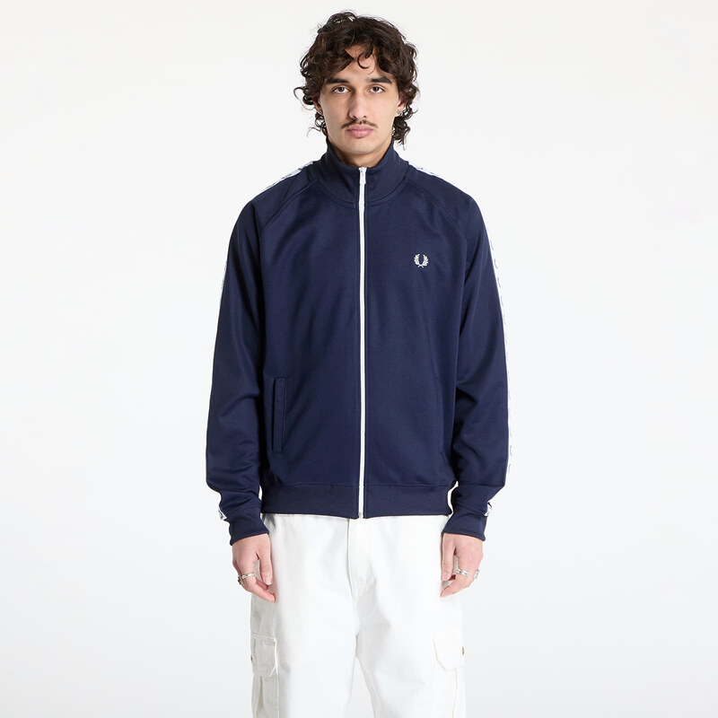 Mikina FRED PERRY Taped Track Jacket Carbon Blue L