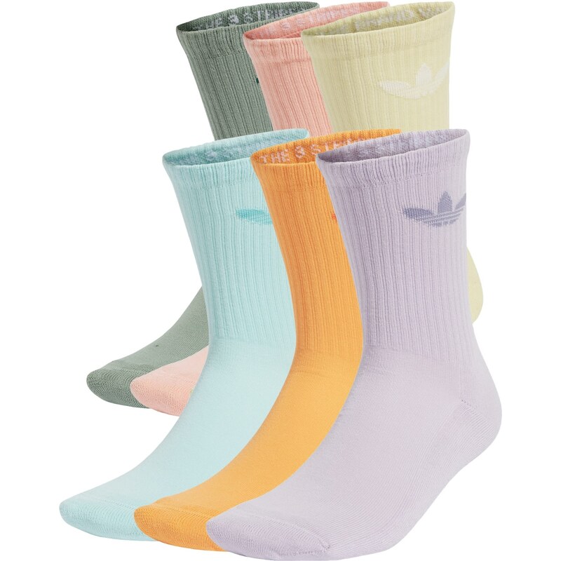 ADIDAS ORIGINALS Ponožky Trefoil Cushion světlemodrá / zelená /