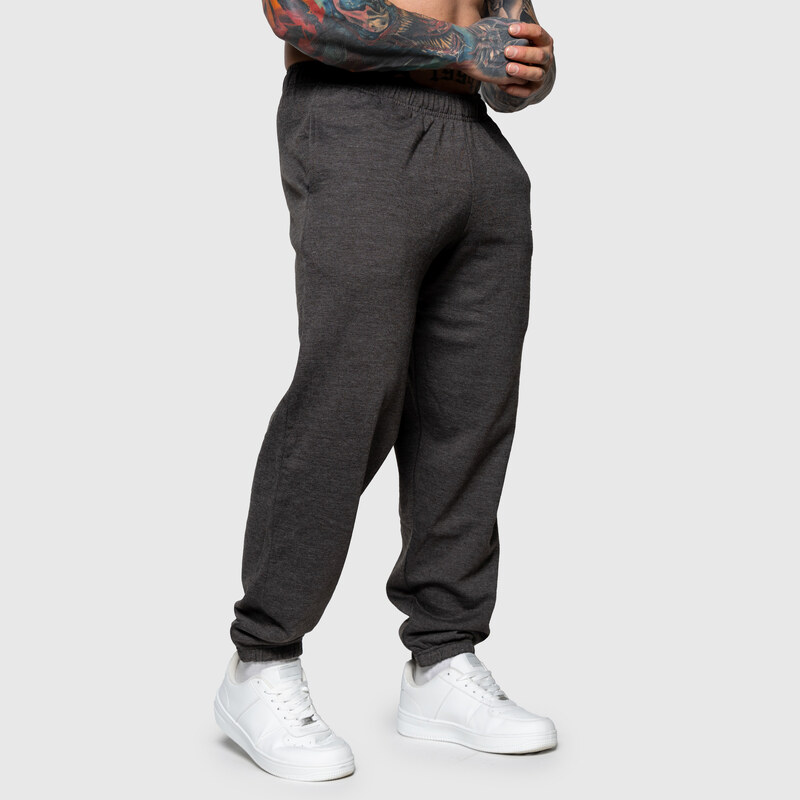 Oversized tepláky Iron Aesthetics Relaxed, charcoal