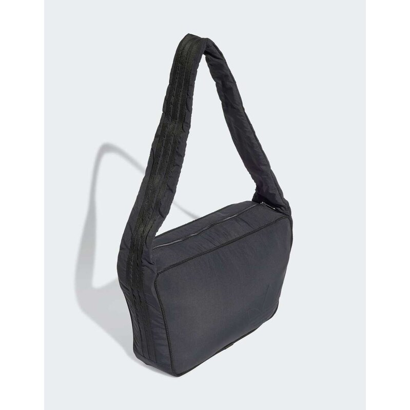 adidas Originals cross body bowling bag in black 114689477