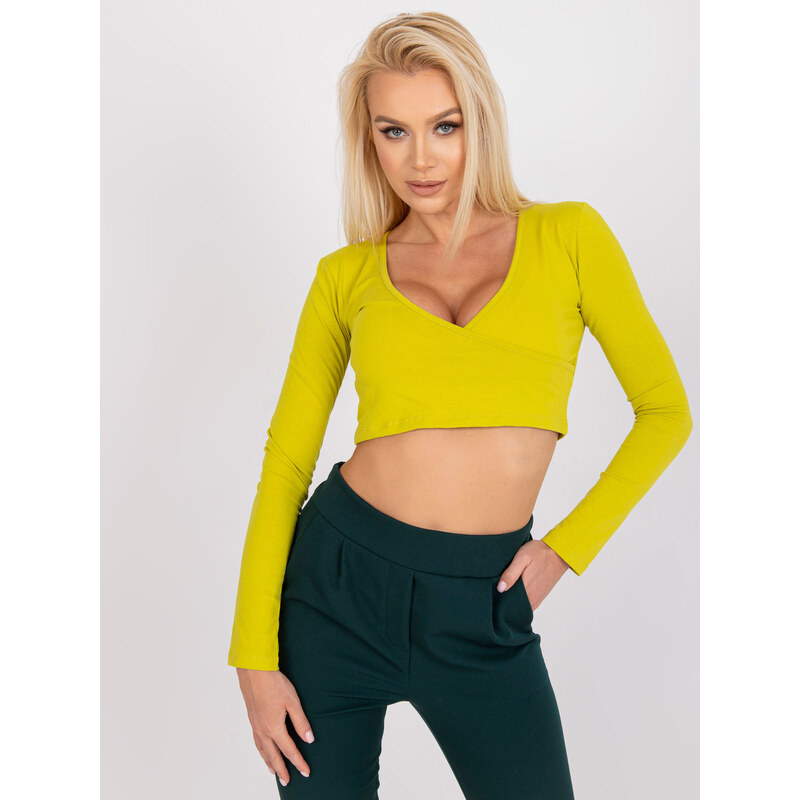 Dámská halenka RV BZ 7682.47 Hráškově zelená - FPrice 113554903